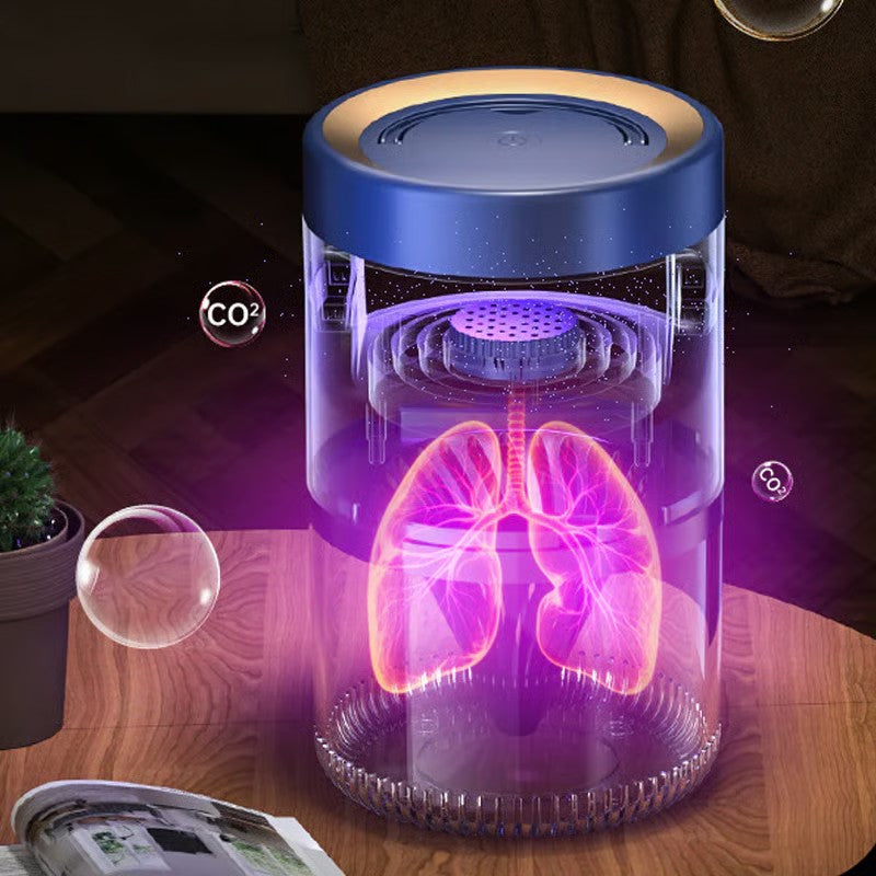 🦟 50% OFF NOW!🔇 Indoor LED Bug Zapper – Bionic UV Light Trap & Night Light – Quiet & Safe for Bedroom – Chemical-Free Mosquito Killer 💡