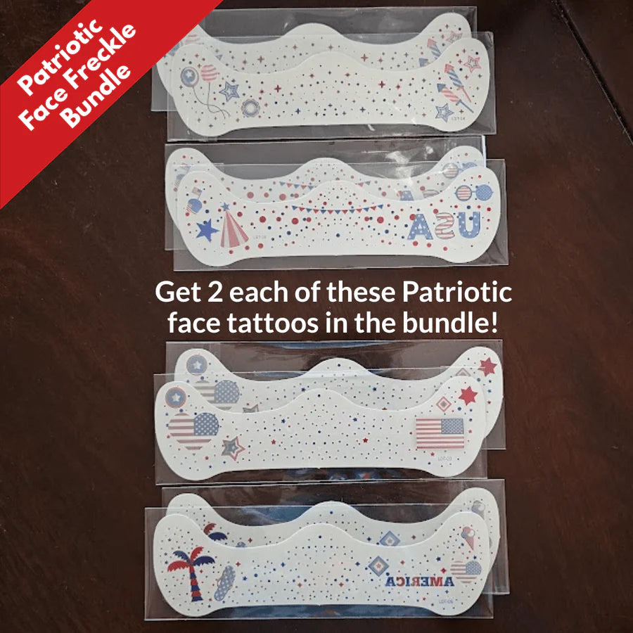 Patriotic Face Freckles Bundle