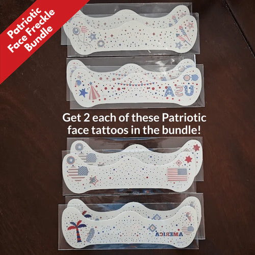 Patriotic Face Freckles Bundle