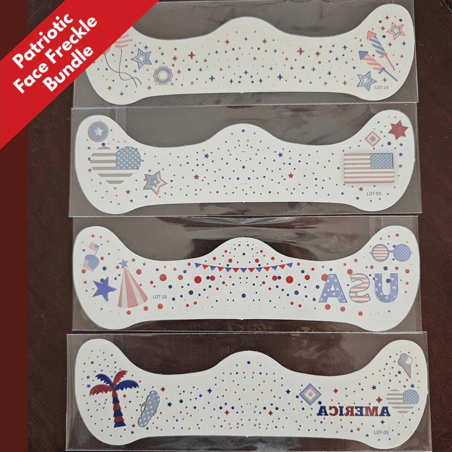 Patriotic Face Freckles Bundle